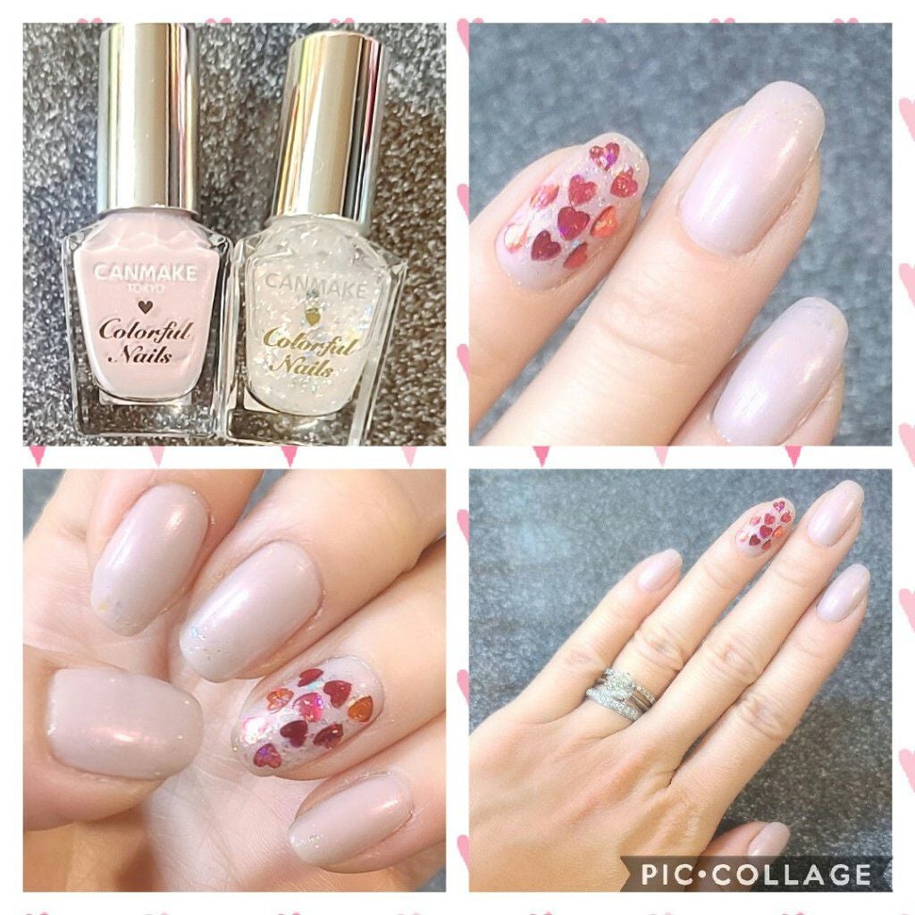 カラフルネイルズ/キャンメイク/マニキュアを使ったクチコミ(3枚目)