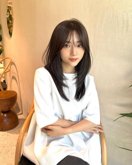 HARUNA on LIPS 「ワンカールで可愛い😍簡単セルフセットができるレイヤーカット💓秋..」(3枚目)