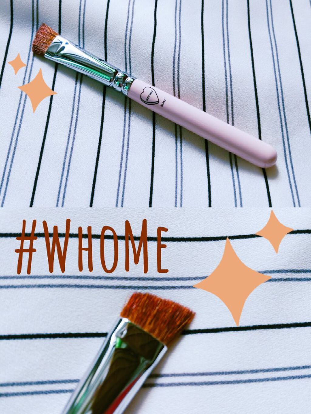 フーミー アイブロウブラシ 熊野筆/WHOMEE/メイクブラシを使ったクチコミ(1枚目)