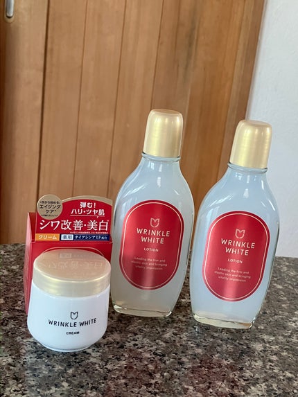 薬用リンクルホワイト ローション/明色/化粧水を使ったクチコミ(1枚目)