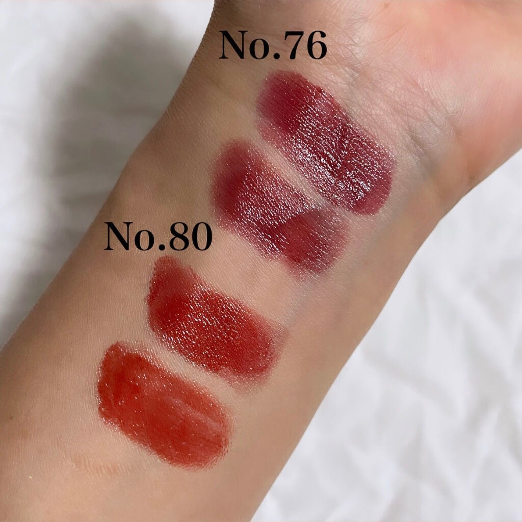 ルージュ ヴォリュプテ シャイン/YVES SAINT LAURENT BEAUTE/口紅を使ったクチコミ(4枚目)