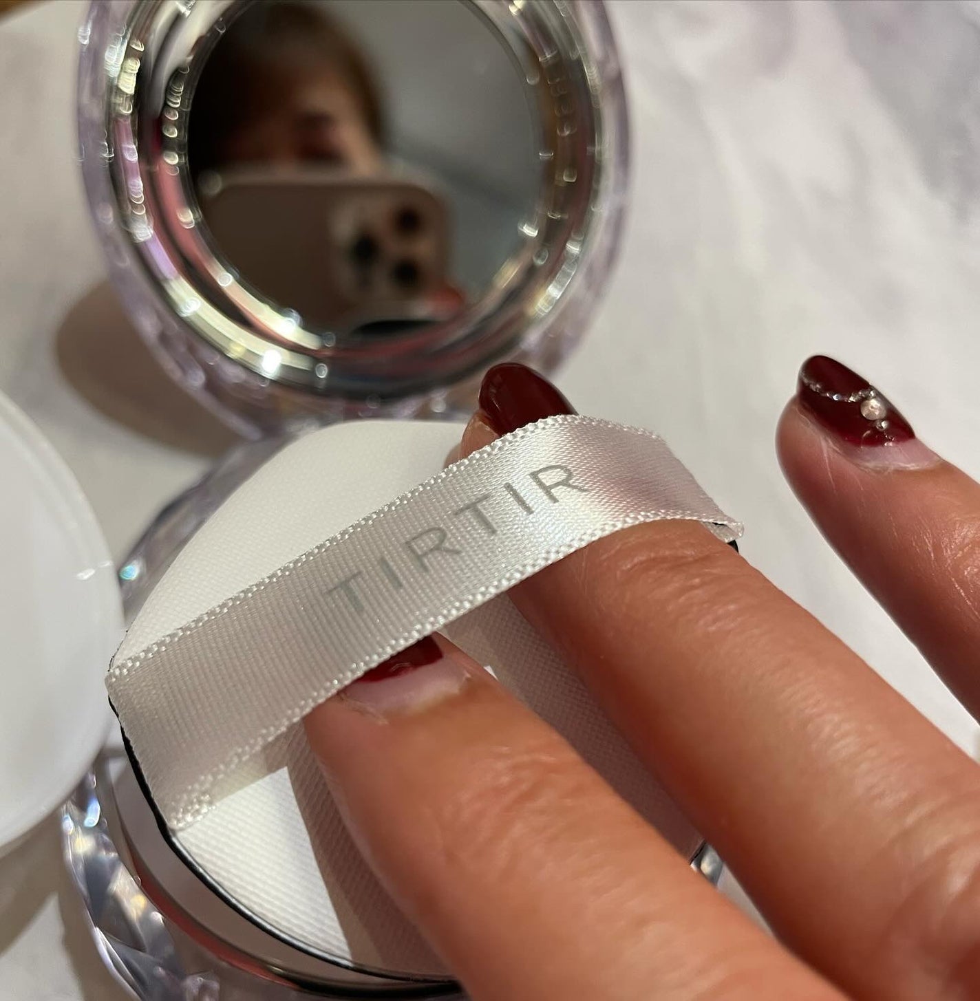 マスクフィット クリスタルメッシュクッション/TIRTIR(ティルティル)/クッションファンデーションを使ったクチコミ(3枚目)