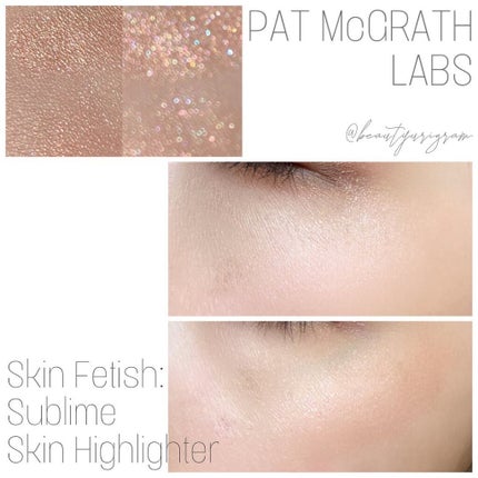 SKIN FETISH: SUBLIME SKIN HIGHLIGHTER/PAT McGRATH LABS/パウダーハイライトを使ったクチコミ(4枚目)