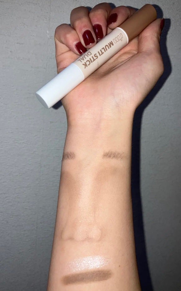 アイムマルチスティック デュアル/i’m meme/シェーディングを使ったクチコミ(2枚目)