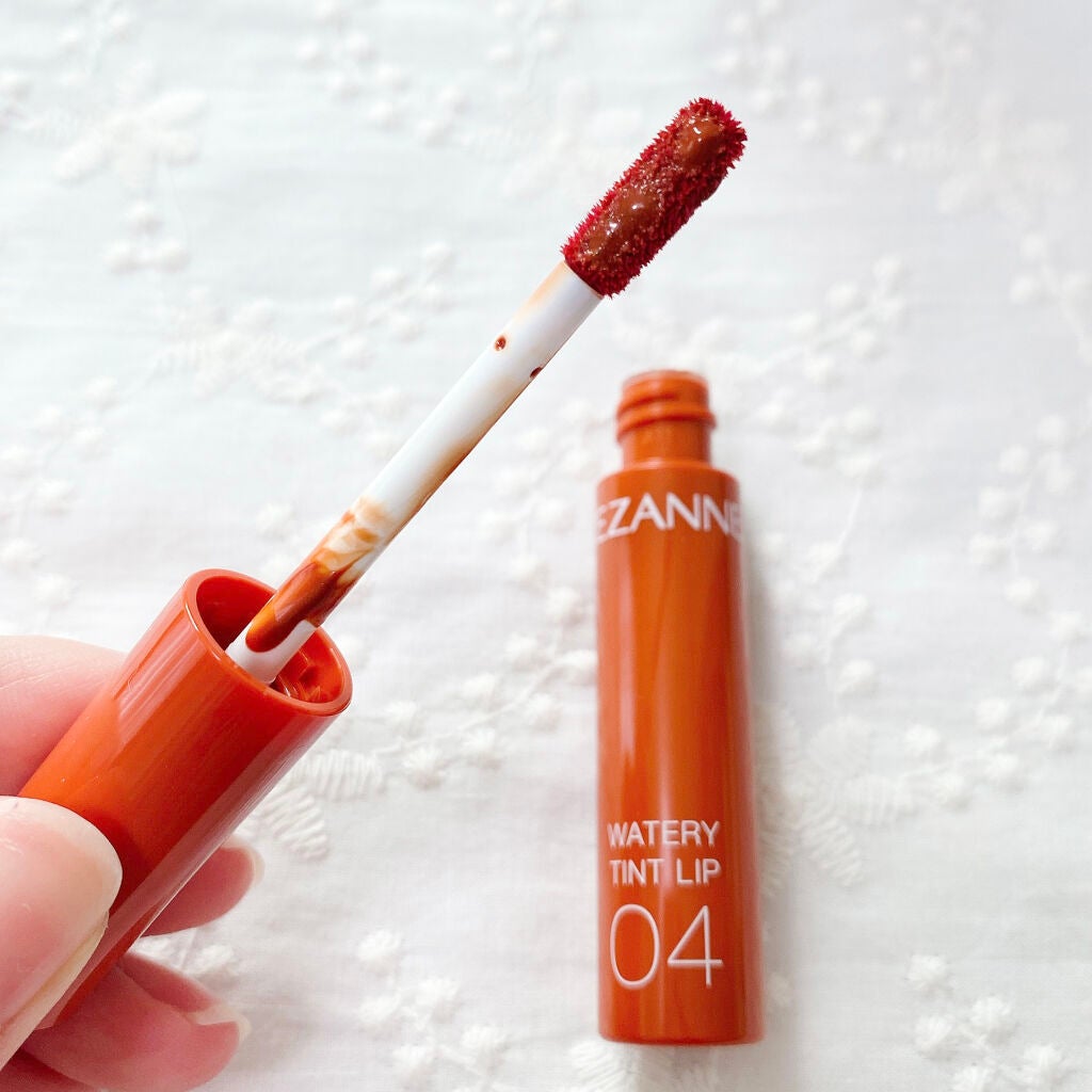 ウォータリーティントリップ/CEZANNE/リップティントを使ったクチコミ(3枚目)