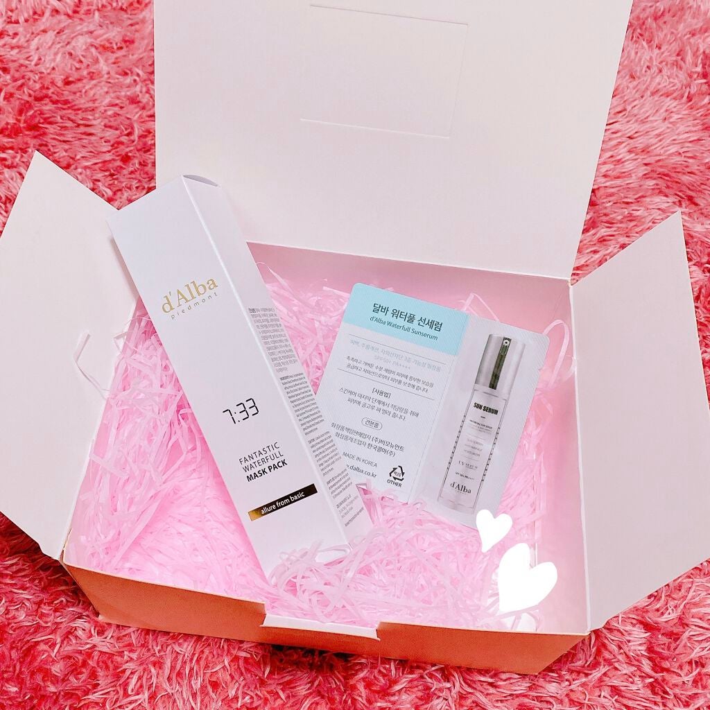 ファンタスティックウォータフルマスクパック/ダルバ/シートマスク・パックを使ったクチコミ(2枚目)