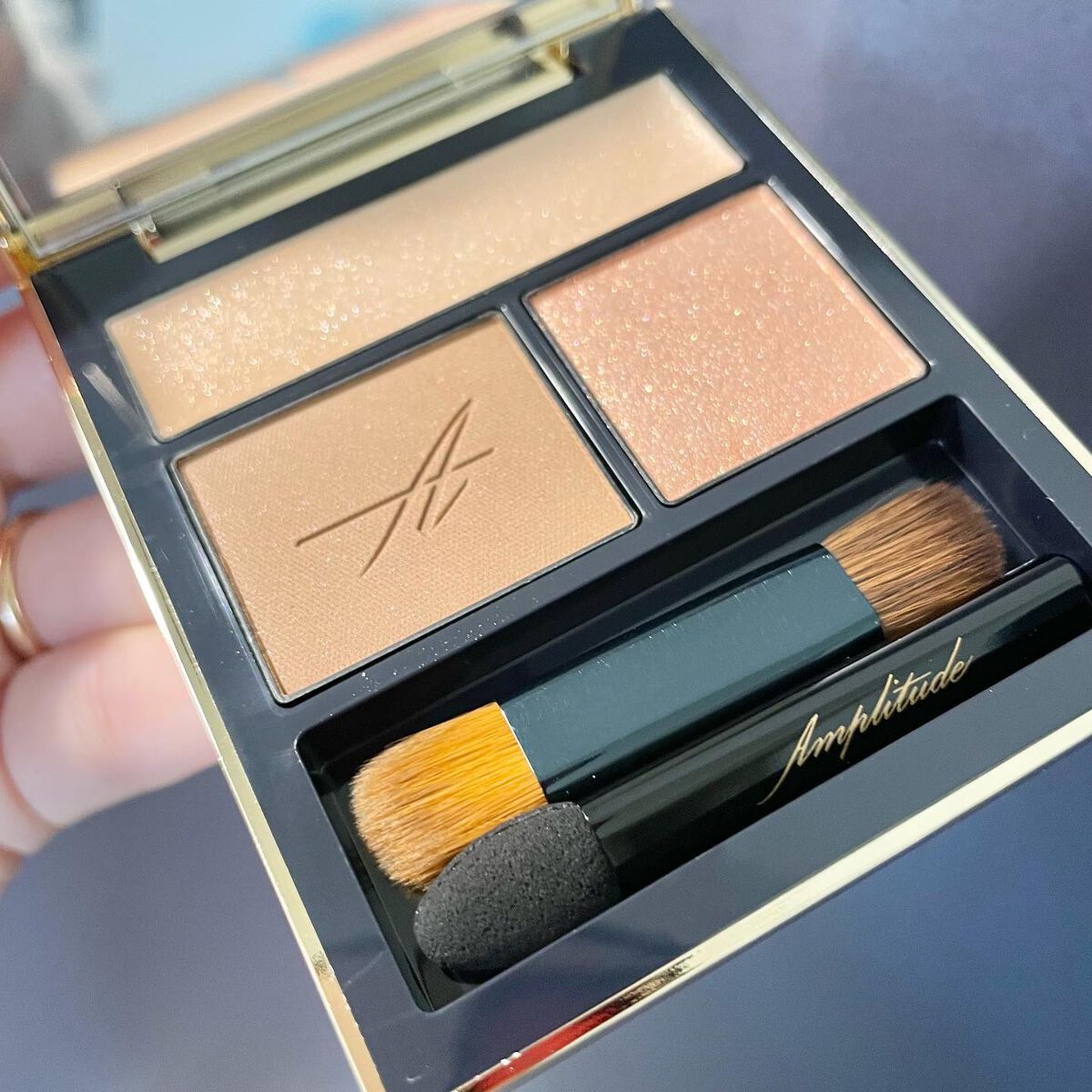 コンスピキュアス アイズ/Amplitude/アイシャドウパレットを使ったクチコミ(3枚目)