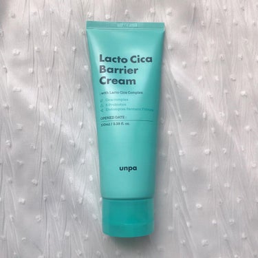 Lacto Cica Barrier Cream/unpa/フェイスクリームを使ったクチコミ（1枚目）