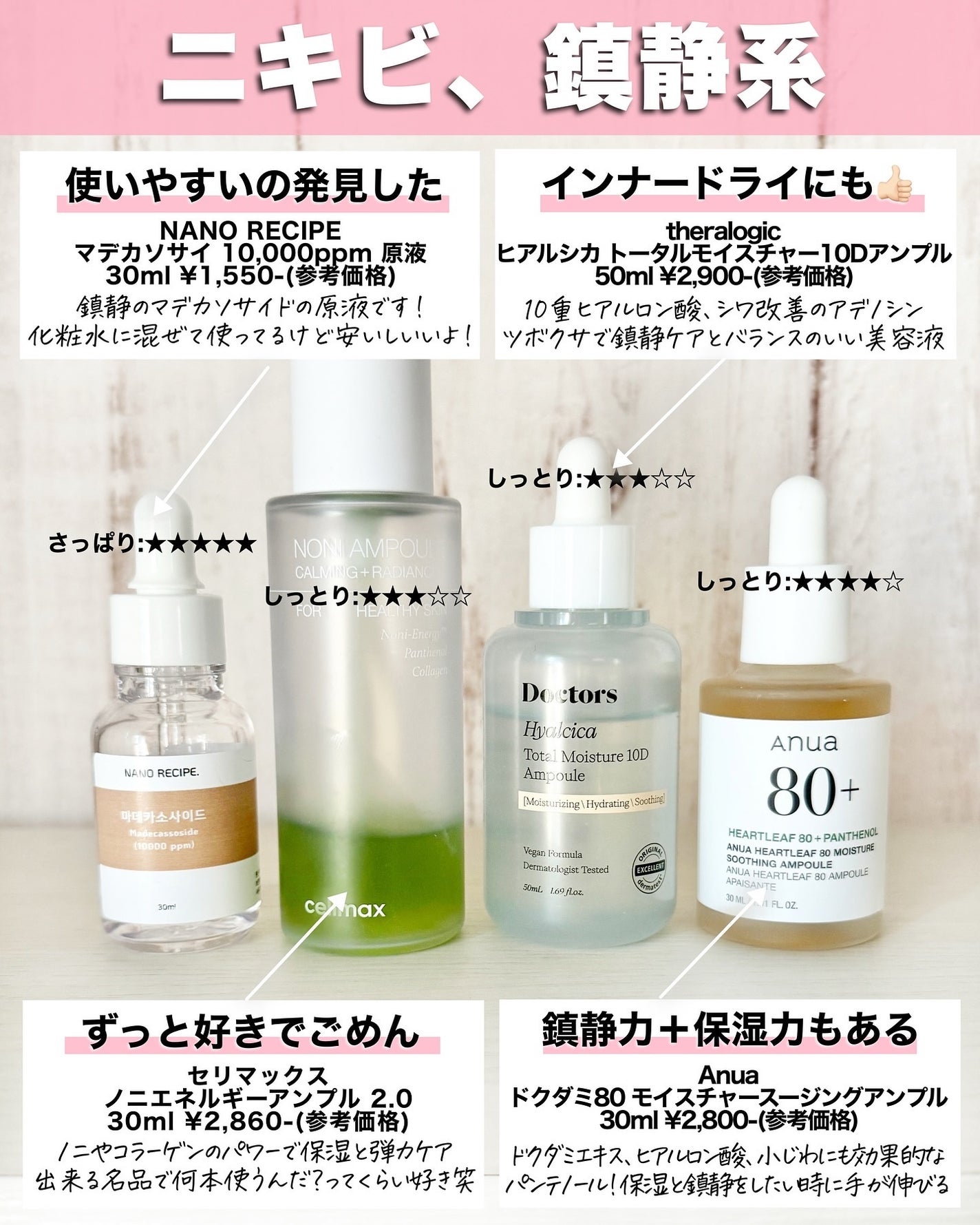 アスカ on LIPS 「美容液図鑑📚最新版です☺️💕/さてさて、そろそろやってきそうな..」(7枚目)