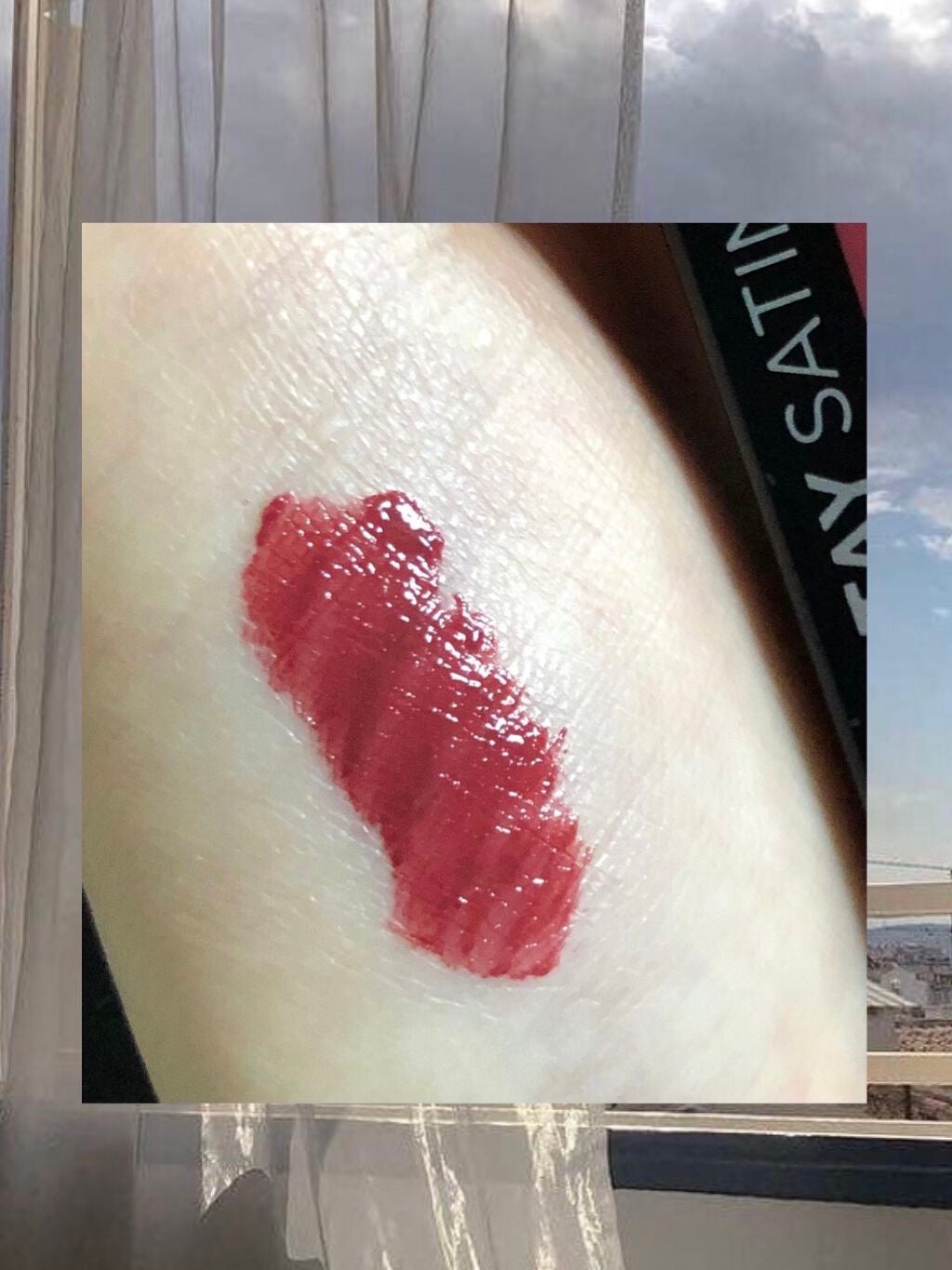 カラーステイ サテン インク/REVLON/口紅を使ったクチコミ(3枚目)