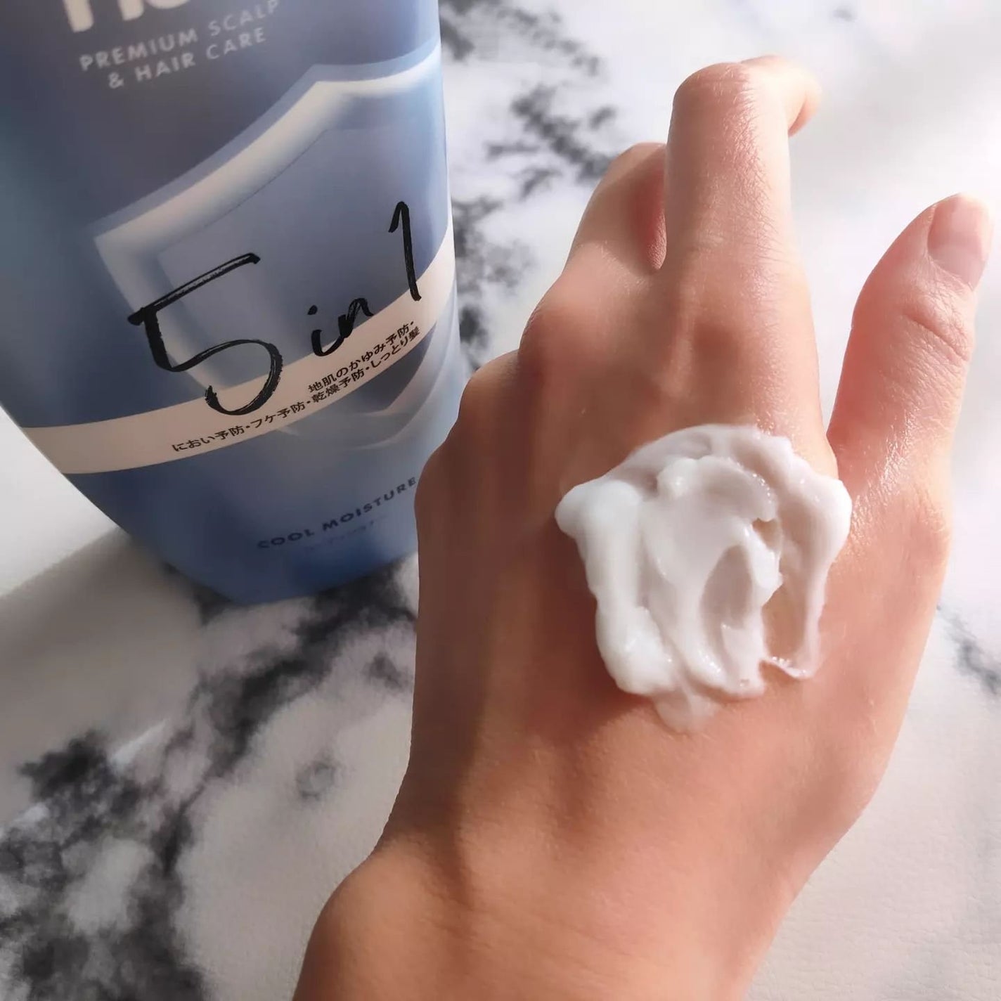 5in1クールモイスチャーシャンプー/コンディショナー/h&s/市販シャンプーを使ったクチコミ(3枚目)