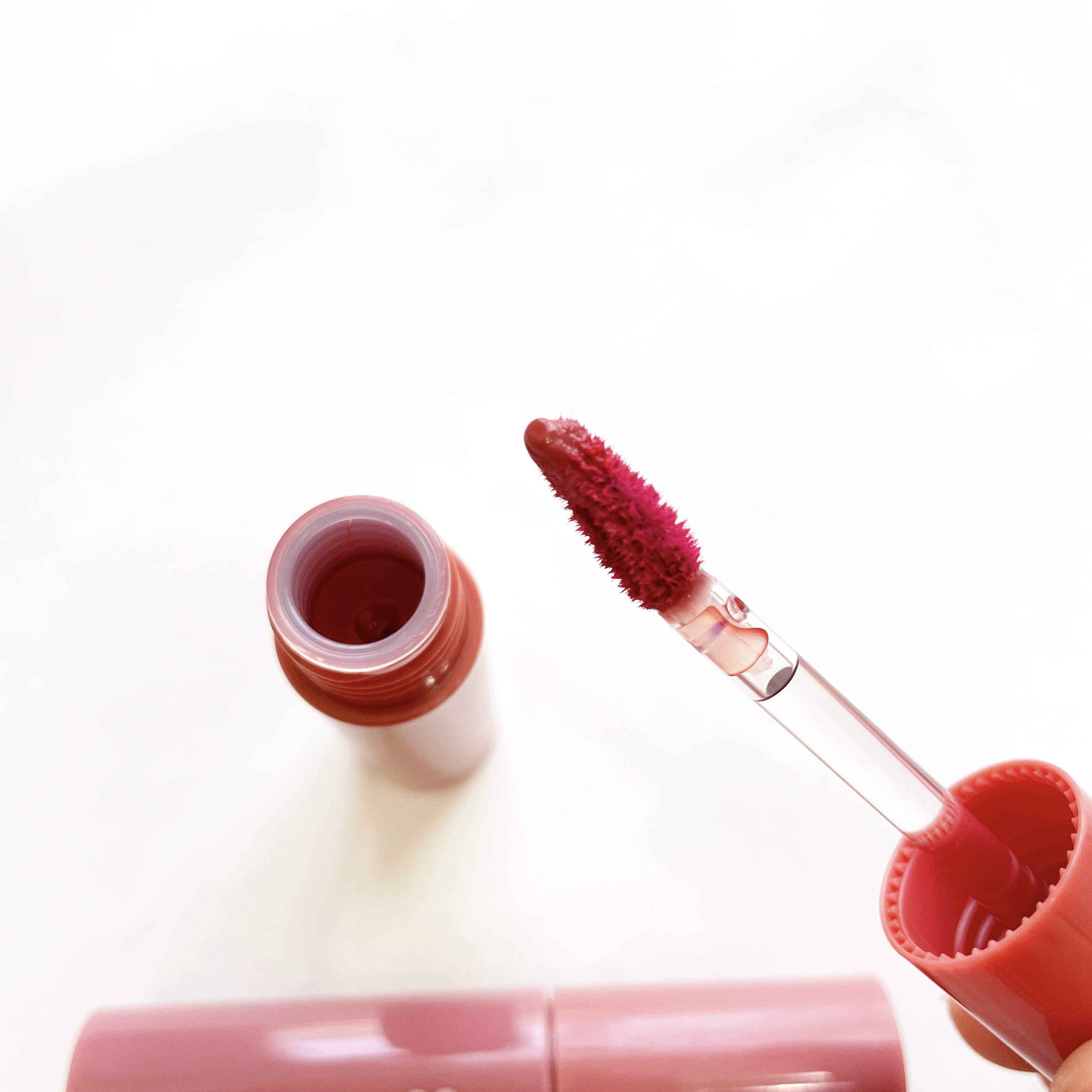 グラスティントシロップ/キャンメイク/リップティントを使ったクチコミ（3枚目）