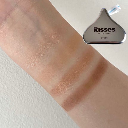 キスチョコレート プレイカラーアイズ/ETUDE/アイシャドウパレットを使ったクチコミ(4枚目)