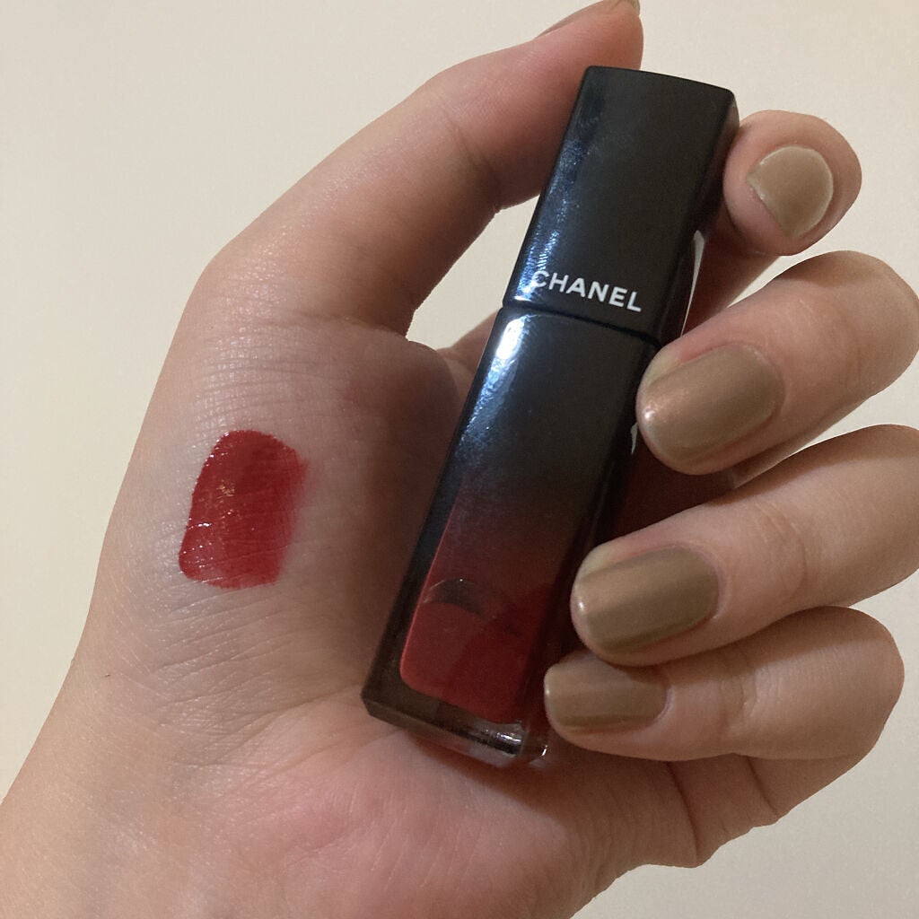 ルージュ アリュール ラック/CHANEL/口紅を使ったクチコミ(2枚目)