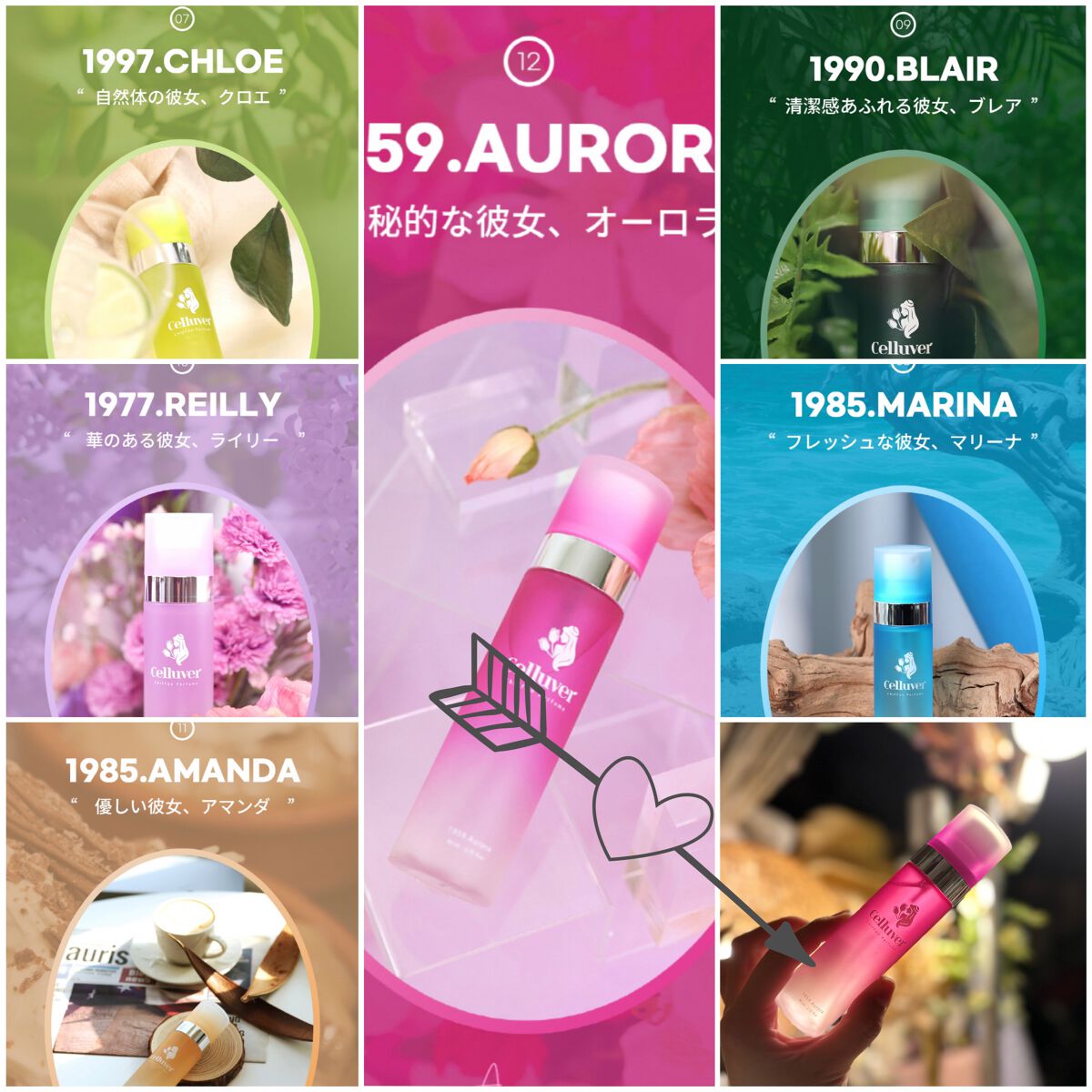 シフォンパフューム /CELLUVER/香水(レディース)を使ったクチコミ（2枚目）