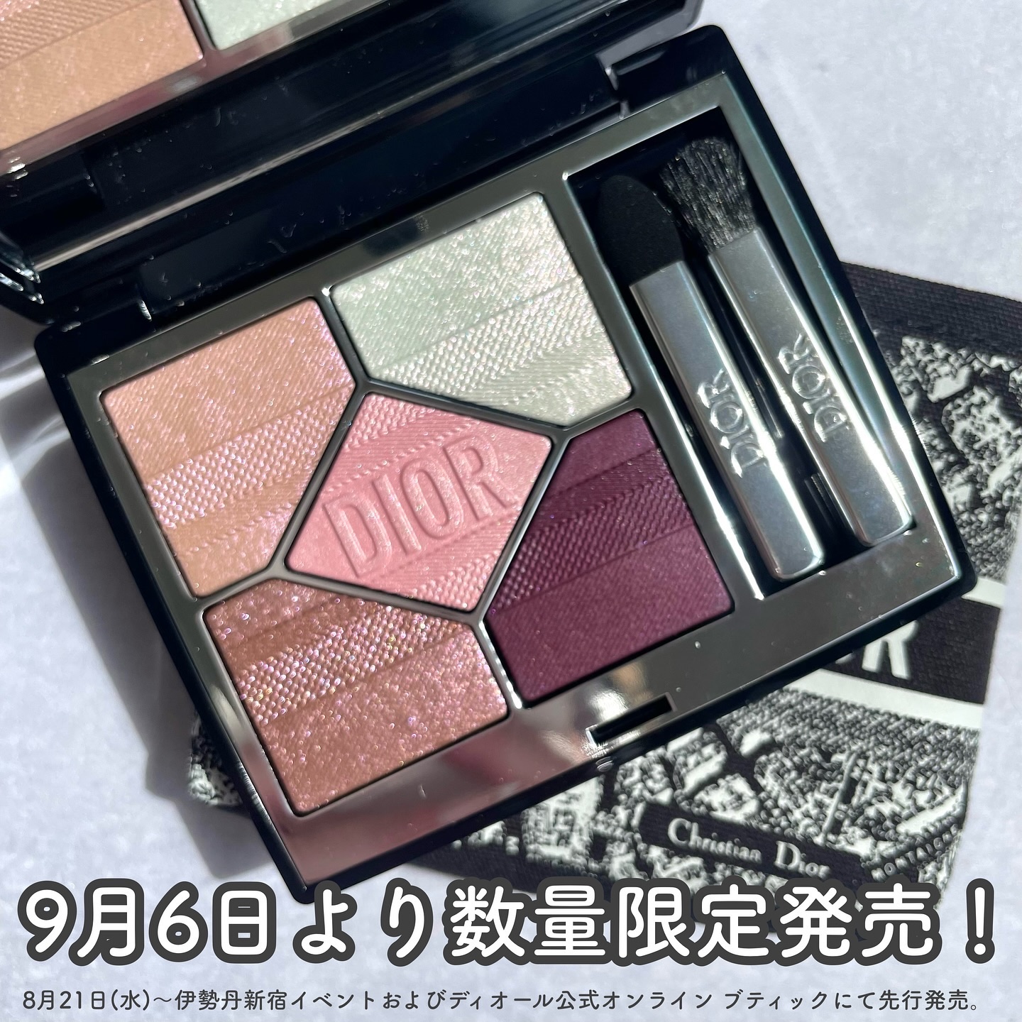 2024年秋新作アイシャドウ】ディオールショウ サンク クルール