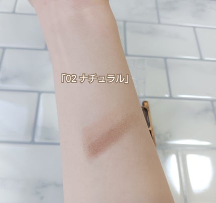 ノーズ&アイブロウパウダー/CEZANNE/パウダーアイブロウを使ったクチコミ(2枚目)