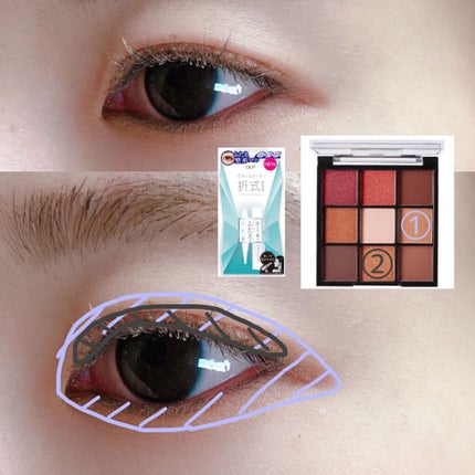 大英博物館 エジプトシリーズ アイシャドウパレット/ZEESEA/アイシャドウパレットを使ったクチコミ(3枚目)