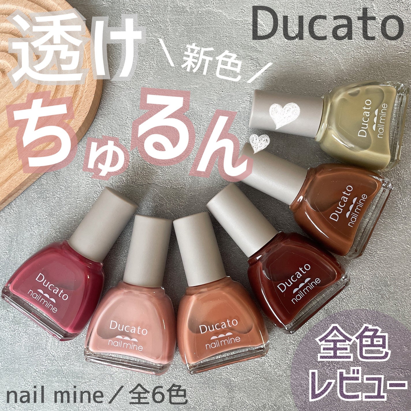 ネイルマイン/デュカート/マニキュアを使ったクチコミ(1枚目)