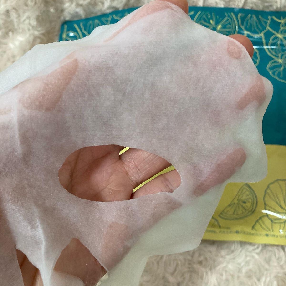 ちゃんぶぅ 投稿ある方フォロバします💕 on LIPS 「これCICAはらん大容量フェイスマスク30枚入り🍋CICA×ビ..」(4枚目)