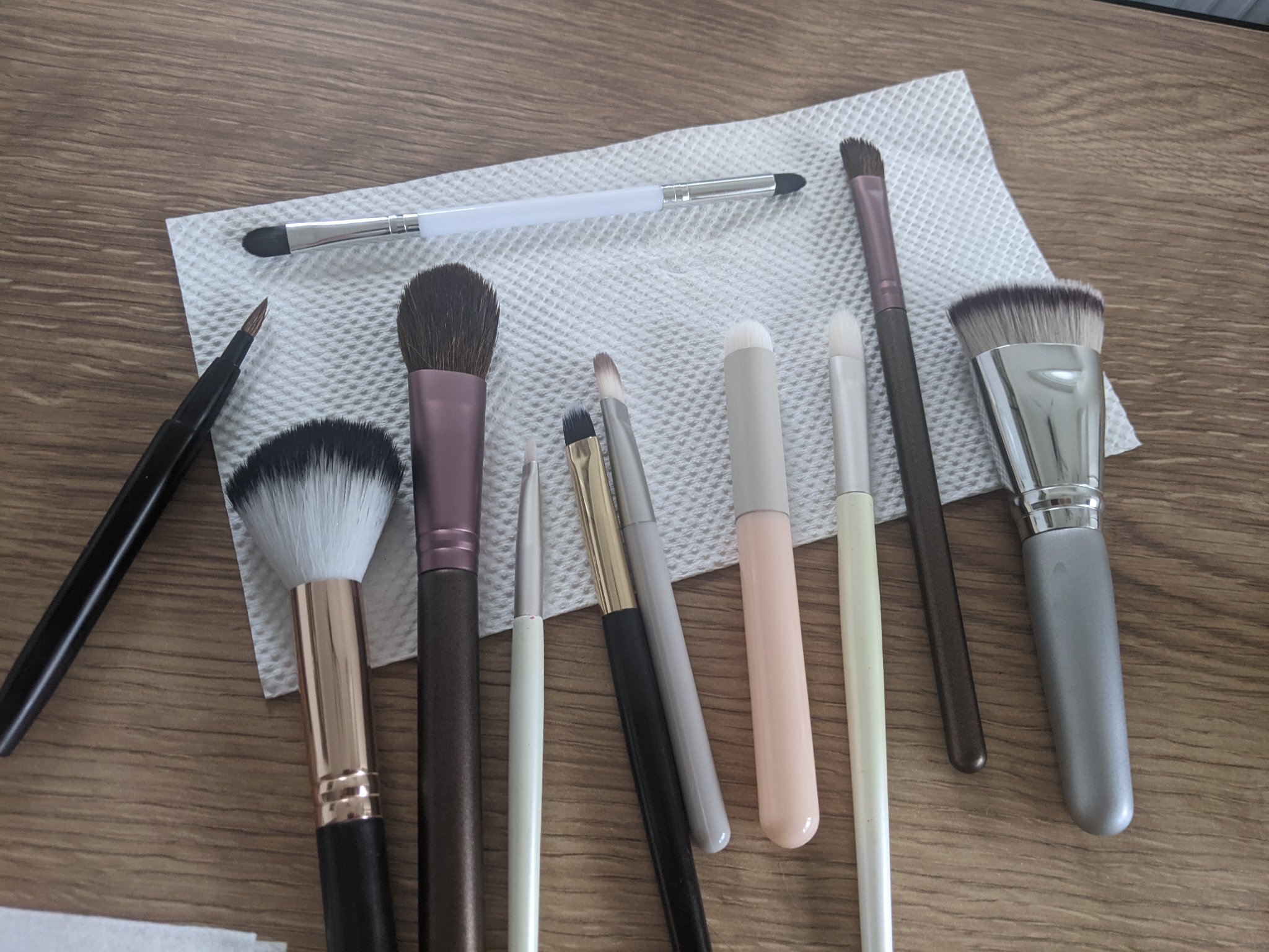 &. メイクブラシクリーナーシート/DAISO/その他化粧小物を使ったクチコミ（2枚目）