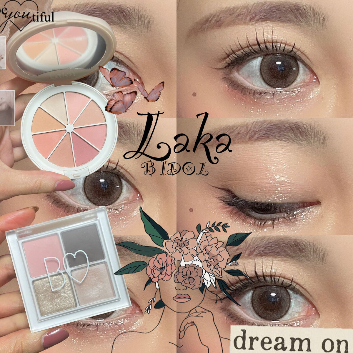 THE アイパレR/b idol/アイシャドウパレットを使ったクチコミ（1枚目）