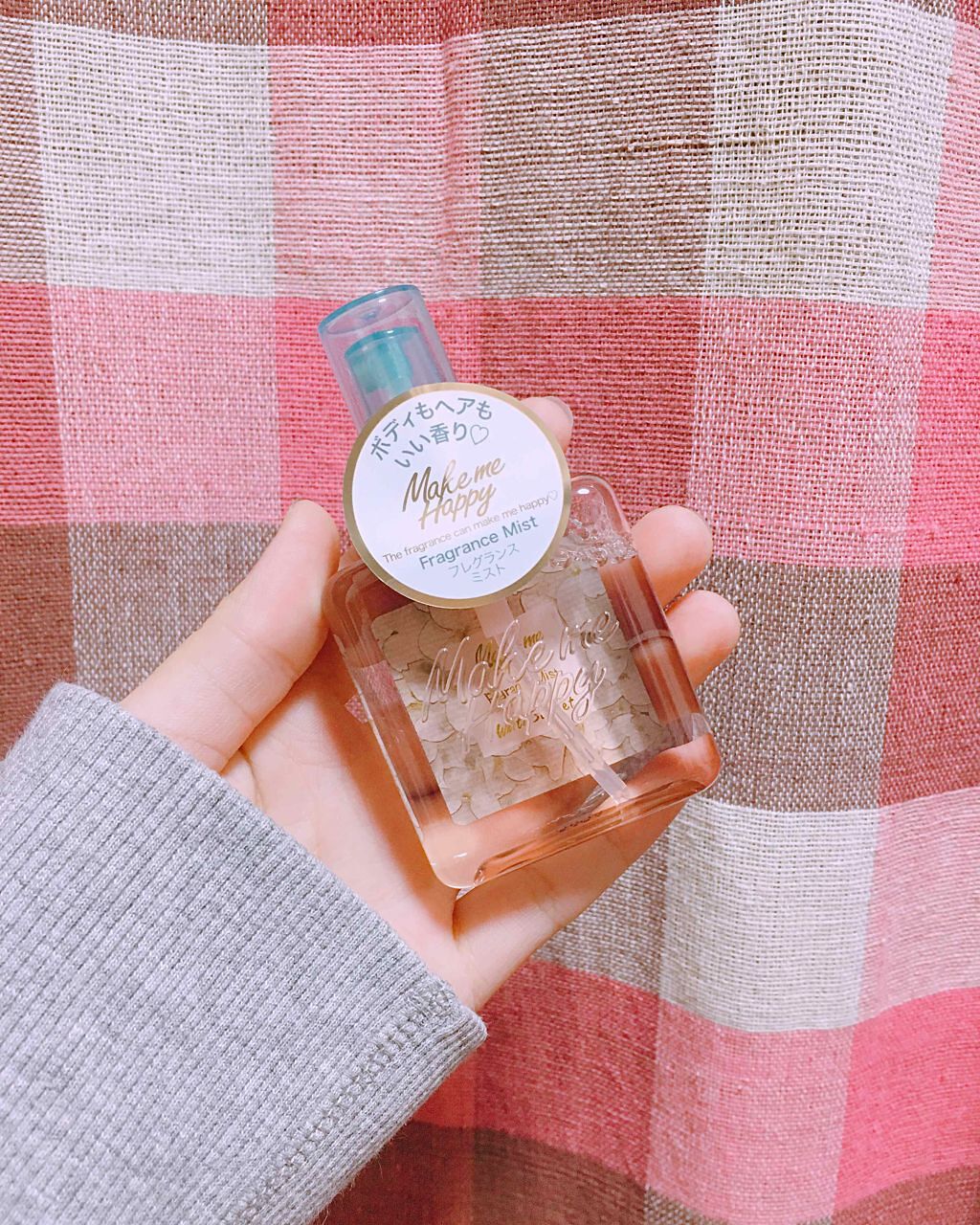メイクミーハッピー フレグランスミスト ホワイトブーケ/キャンメイク/香水(レディース)を使ったクチコミ(1枚目)