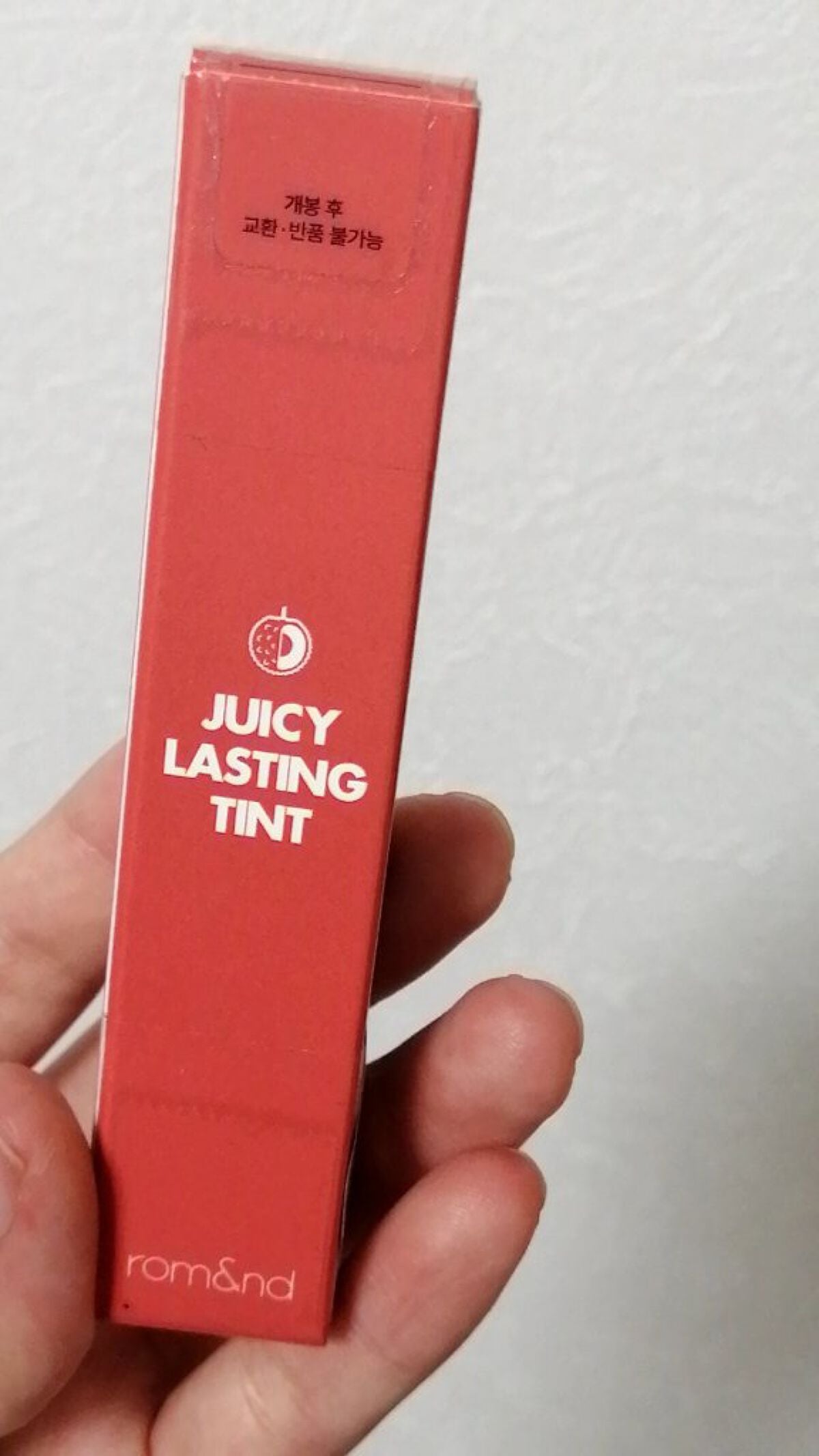 ジューシーラスティングティント/rom&nd/リップティントを使ったクチコミ(1枚目)