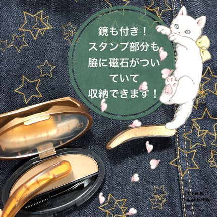 ニューアイブロウスタンプ/KISS NEW YORK/その他アイブロウを使ったクチコミ(2枚目)