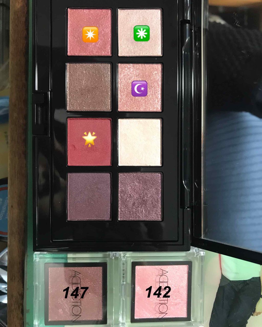 コンパクトアディクション “パーティタッチ”/ADDICTION/アイシャドウパレットを使ったクチコミ（1枚目）