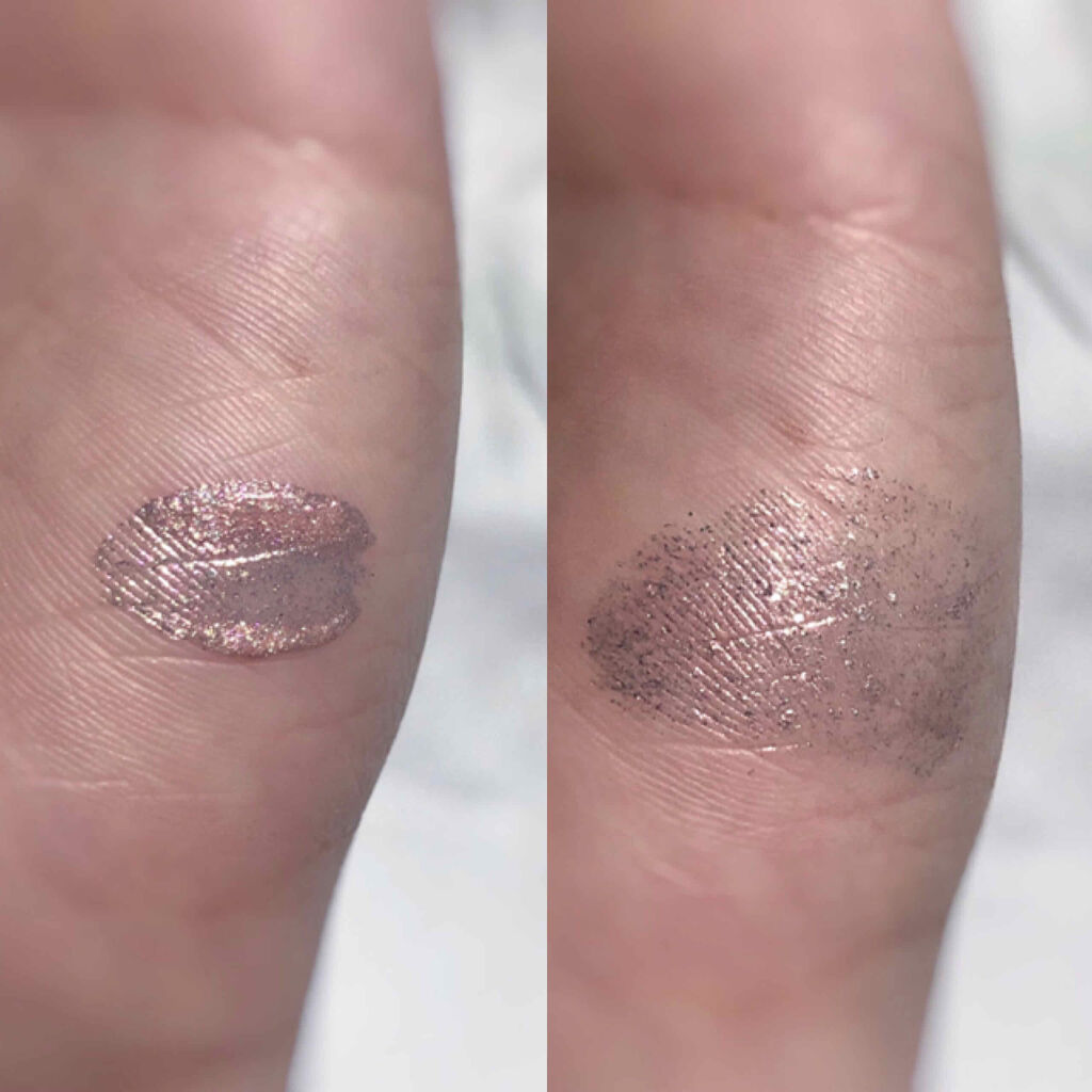 シュガー トゥインクル リキッド シャドウ/PERIPERA/リキッドアイシャドウを使ったクチコミ（2枚目）
