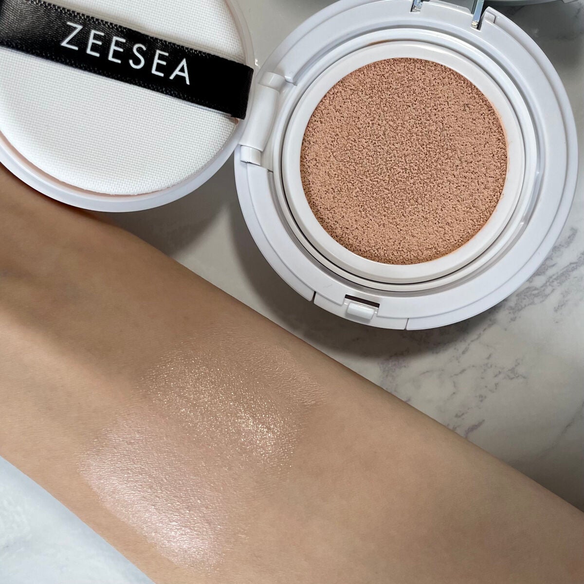 ZEESEA 素肌感 水光肌クッションファンデーション/ZEESEA/クッションファンデーションを使ったクチコミ(3枚目)