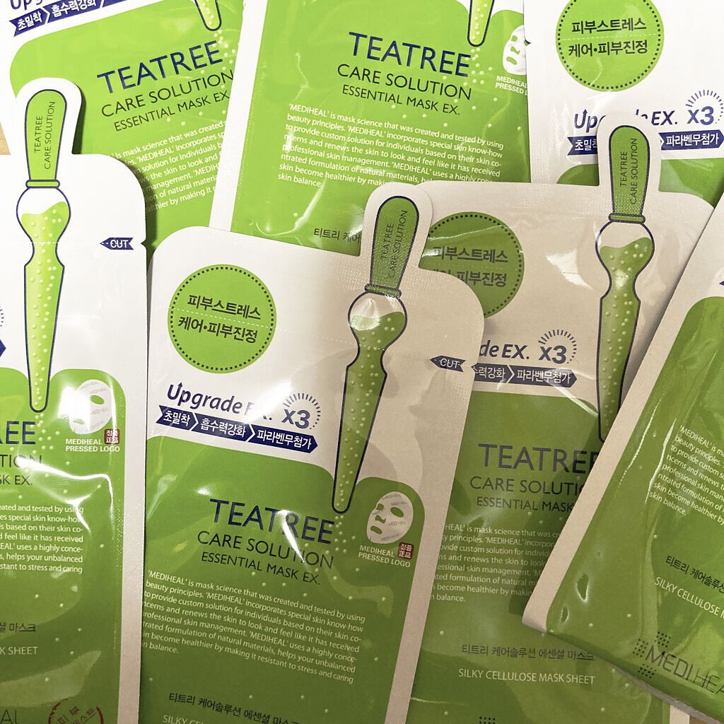 ティーツリーケア ソリューション エッセンシャルマスクEX/MEDIHEAL/シートマスク・パックを使ったクチコミ（1枚目）
