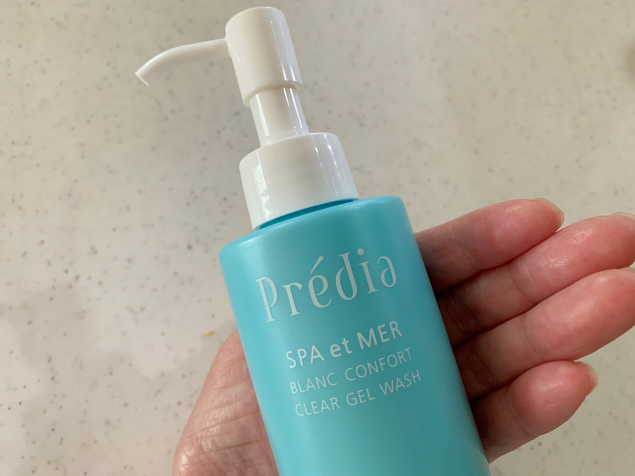プレディア スパ・エ・メール ブラン コンフォール クリア ジェルウォッシュ/Prédia/ピーリングを使ったクチコミ（2枚目）