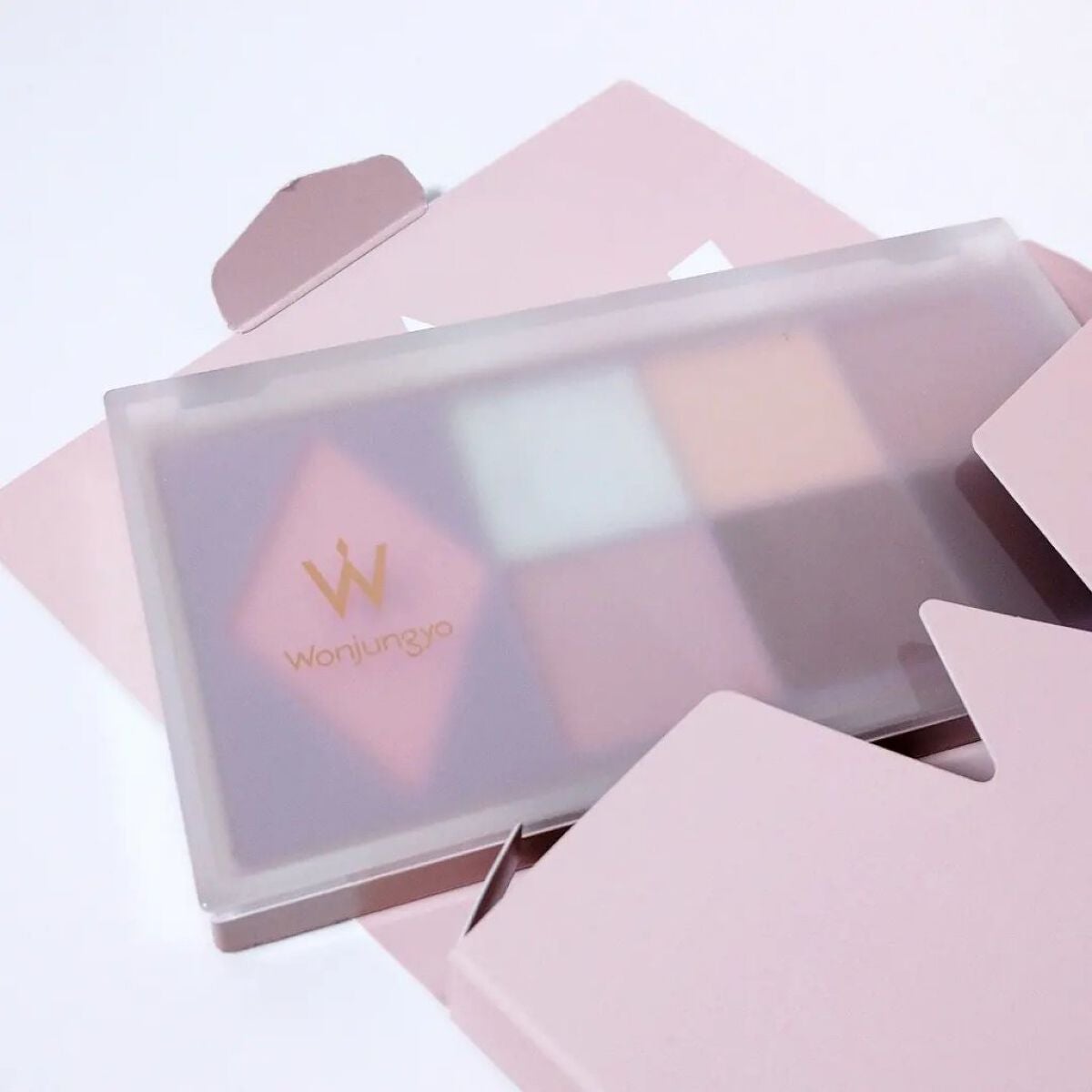 ウォンジョンヨ W デイリームードアップパレット /Wonjungyo/アイシャドウパレットを使ったクチコミ(2枚目)