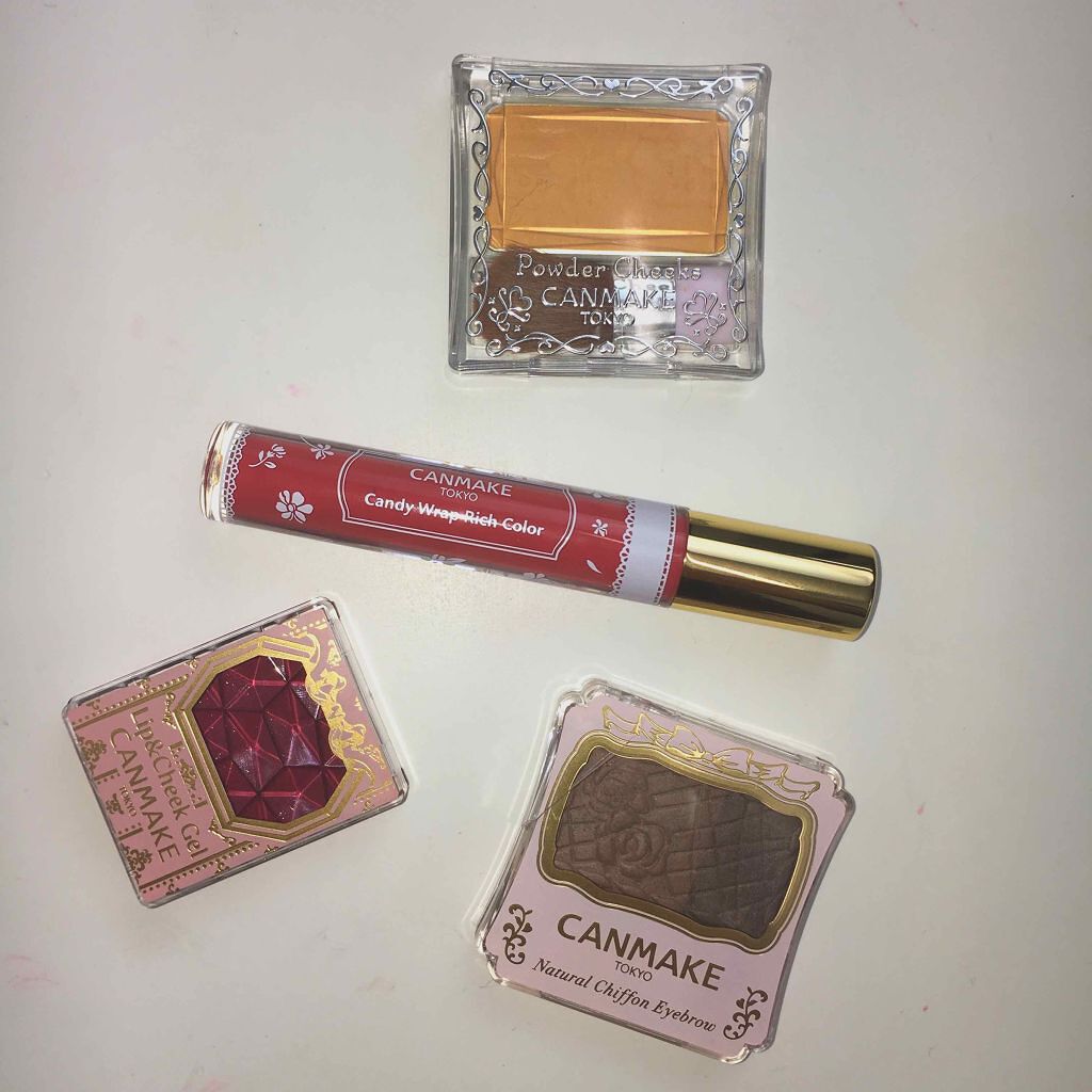 ナチュラルシフォンアイブロウ/キャンメイク/パウダーアイブロウを使ったクチコミ(1枚目)