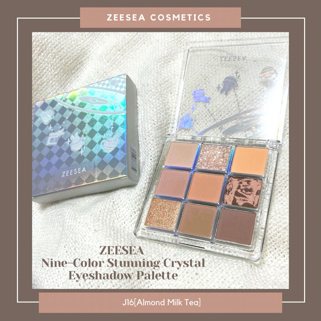 クォーツ 9色アイシャドウパレット(ドリームランドアイシャドウ)/ZEESEA/アイシャドウパレットを使ったクチコミ(1枚目)