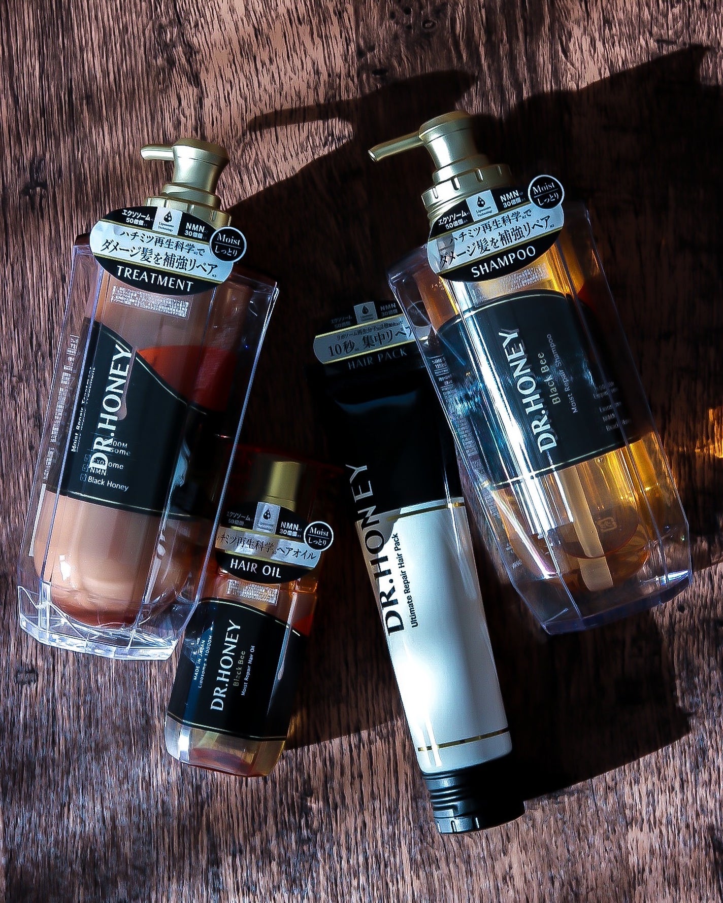 DRハニー ブラックビー モイスト リペア シャンプー/ヘアトリートメント/DR.HONEY/市販シャンプーを使ったクチコミ(5枚目)