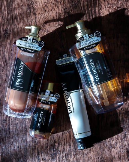 DRハニー ブラックビー モイスト リペア シャンプー/ヘアトリートメント/DR.HONEY/市販シャンプーを使ったクチコミ(5枚目)