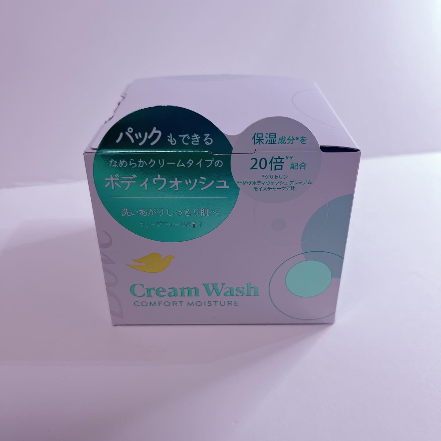 ダヴ クリームボディウォッシュ コンフォートモイスチャー/ダヴ/ボディソープを使ったクチコミ（1枚目）