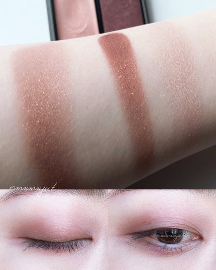 デュオアイシャドウ/DAZZSHOP/アイシャドウパレットを使ったクチコミ(4枚目)