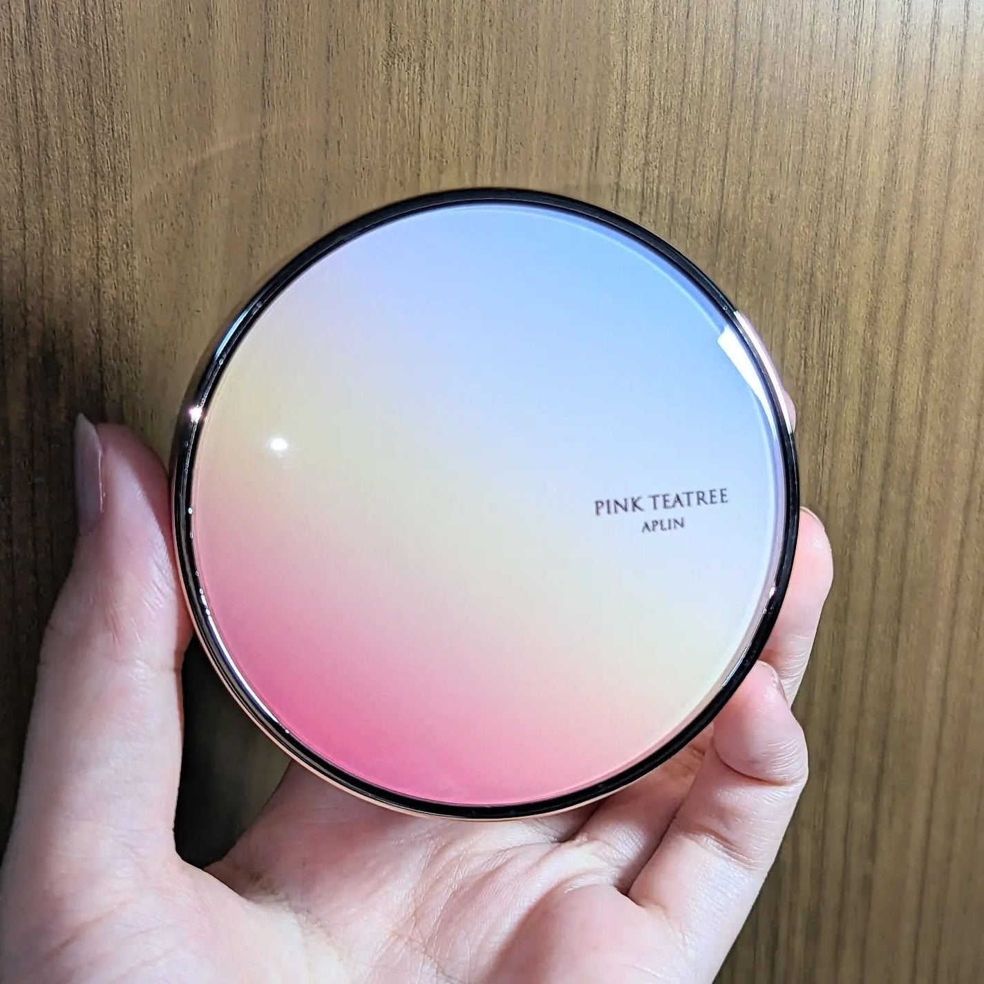 ピンクティーツリーカバーアップグロウクッション/APLIN/クッションファンデーションを使ったクチコミ(1枚目)