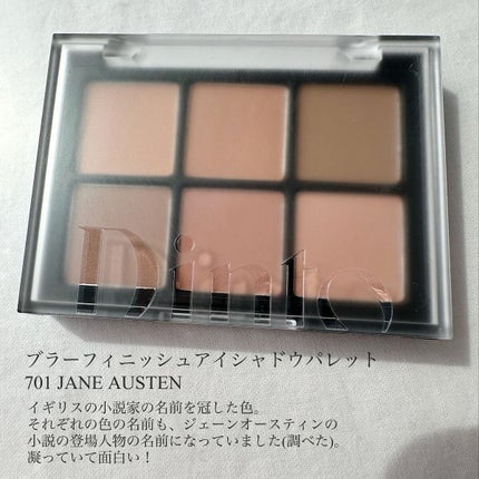 ブラーフィニシュシャドウパレット/Dinto/アイシャドウパレットを使ったクチコミ(2枚目)