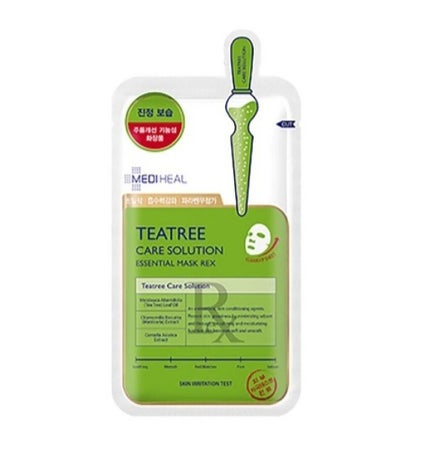 ティーツリーケアソリューション アンプルマスクJEX/MEDIHEAL/シートマスク・パックを使ったクチコミ(1枚目)