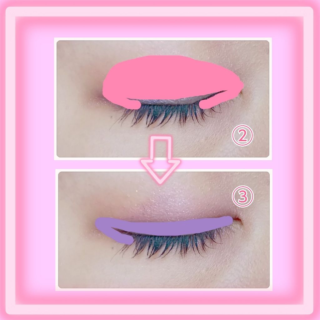 トーンアップアイシャドウ/CEZANNE/アイシャドウパレットを使ったクチコミ（3枚目）