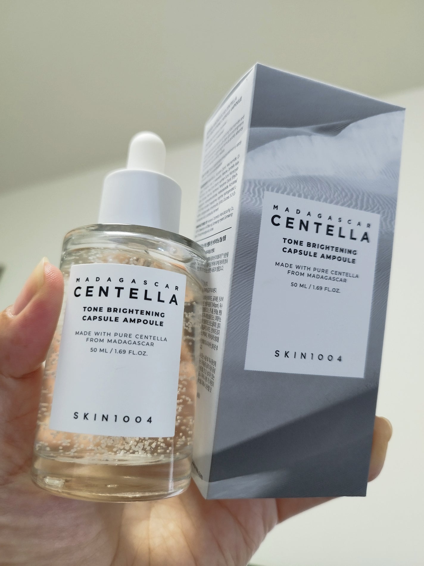 トーンブライトニング カプセルアンプル/SKIN1004/美容液を使ったクチコミ(1枚目)