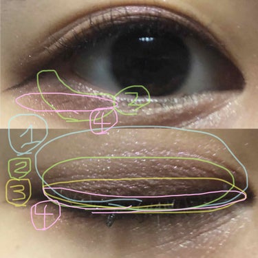 スキニーリッチシャドウ/excel/アイシャドウパレットを使ったクチコミ（4枚目）