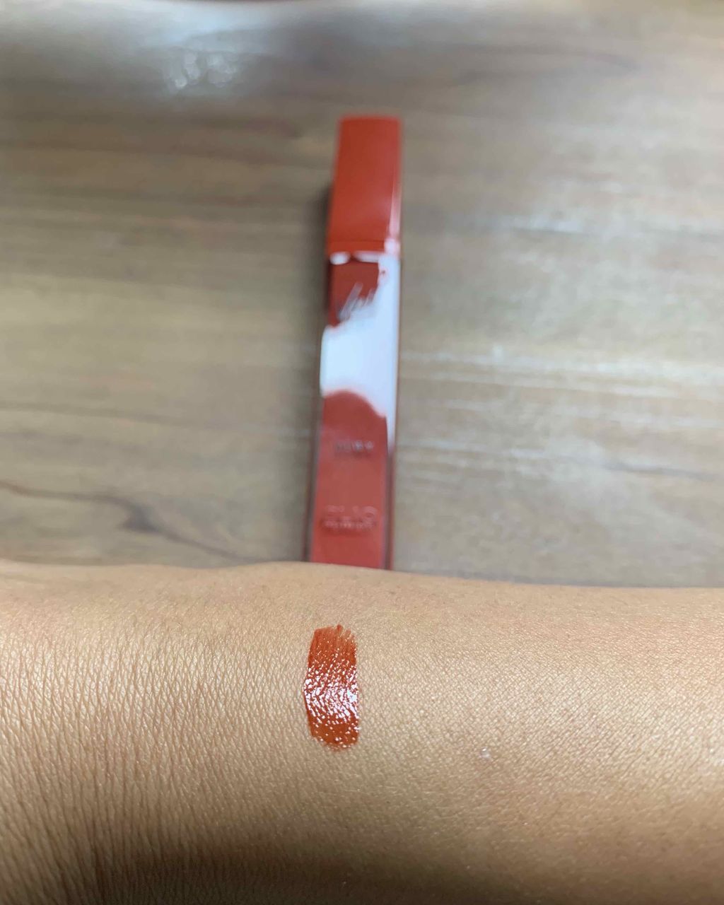 ベール ティント デューイ 01 BURN OUT/CLIO/口紅を使ったクチコミ（1枚目）