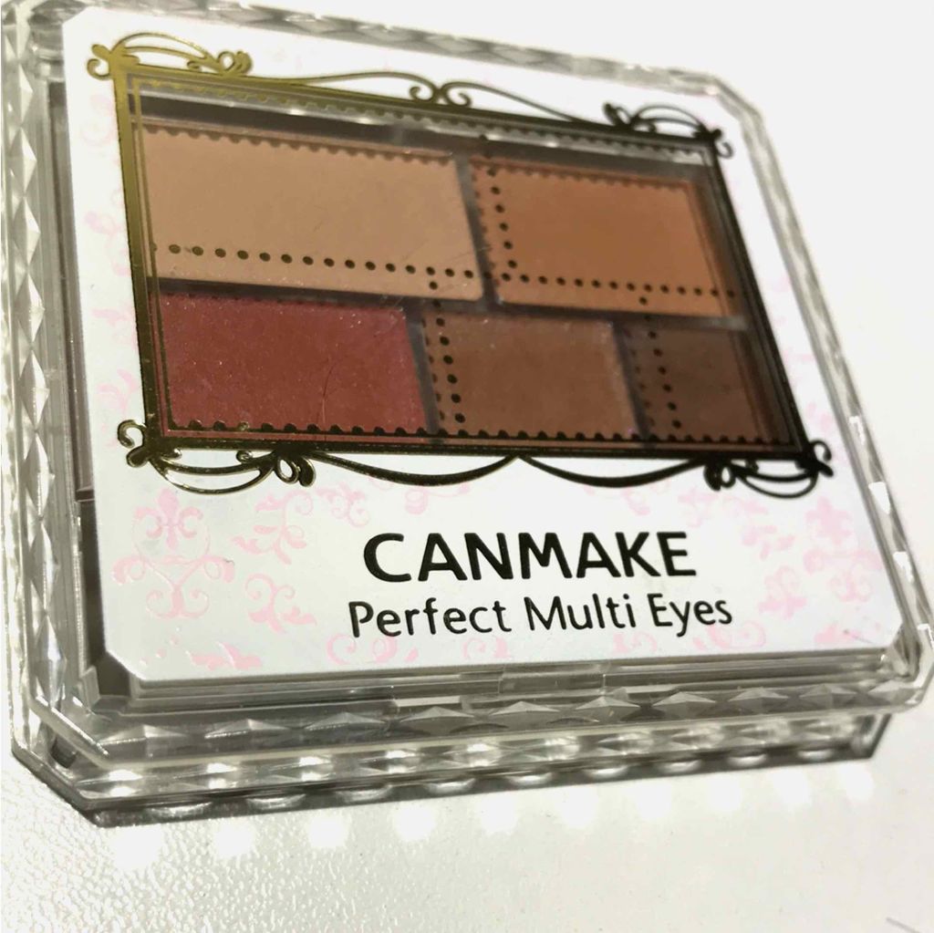 パーフェクトマルチアイズ/キャンメイク/アイシャドウパレットを使ったクチコミ(1枚目)