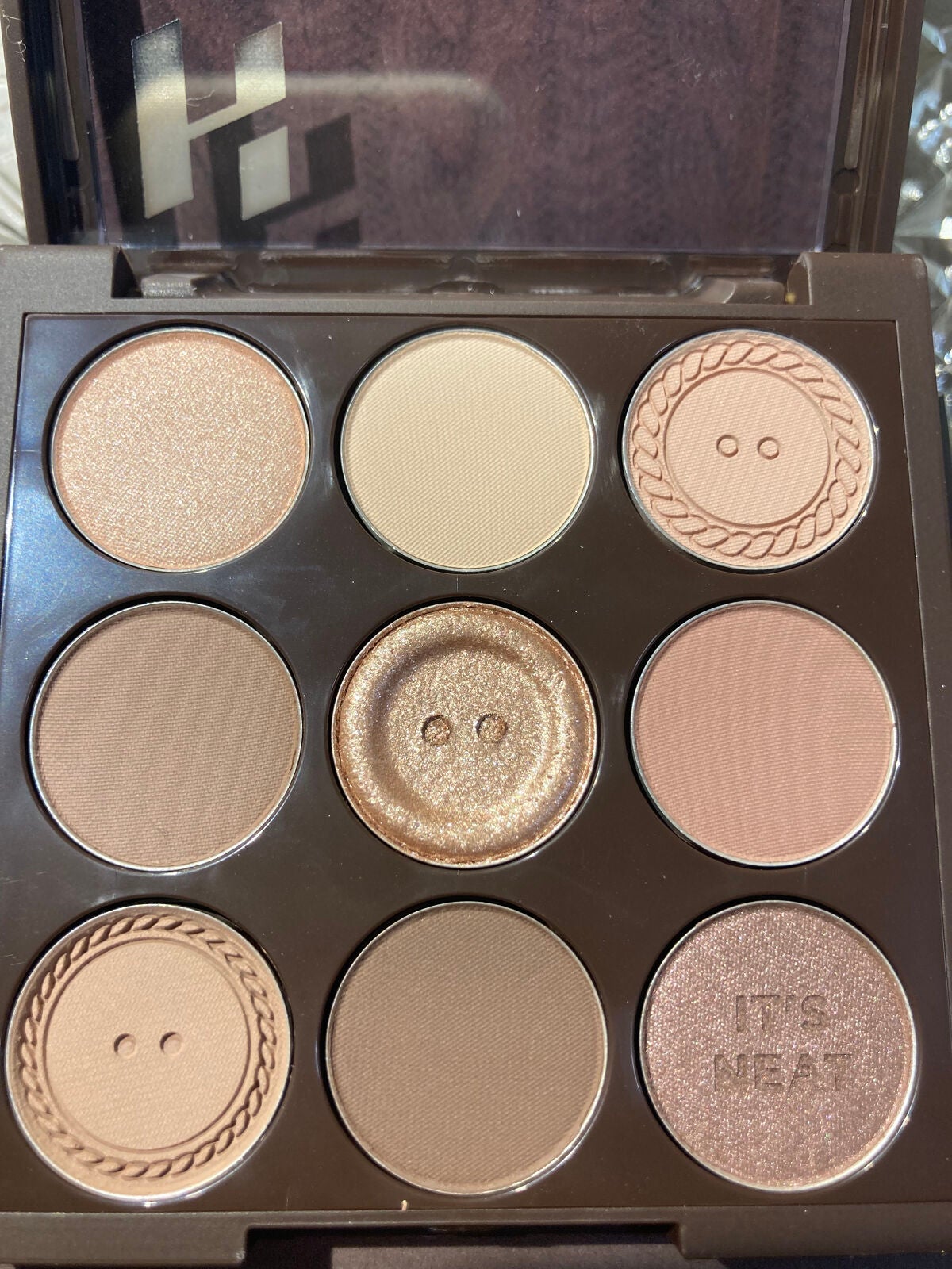 マイフェイブムードアイパレット 9カラー/HOLIKA HOLIKA/アイシャドウパレットを使ったクチコミ(3枚目)